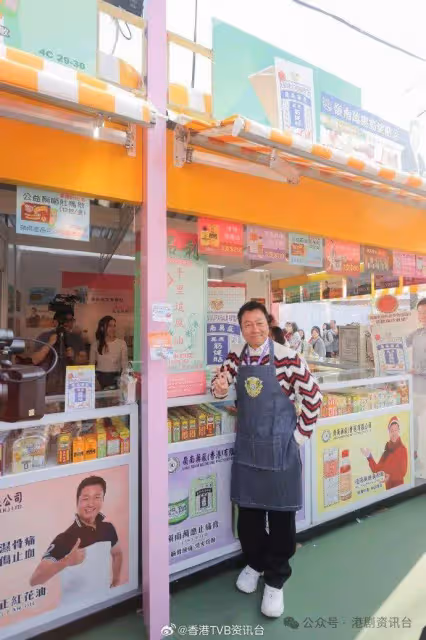 黎耀祥落區任限定店長變拉票活動!獲力撐四度爭視帝已覺破自己紀錄