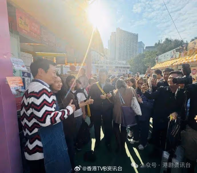 黎耀祥落區任限定店長變拉票活動!獲力撐四度爭視帝已覺破自己紀錄
