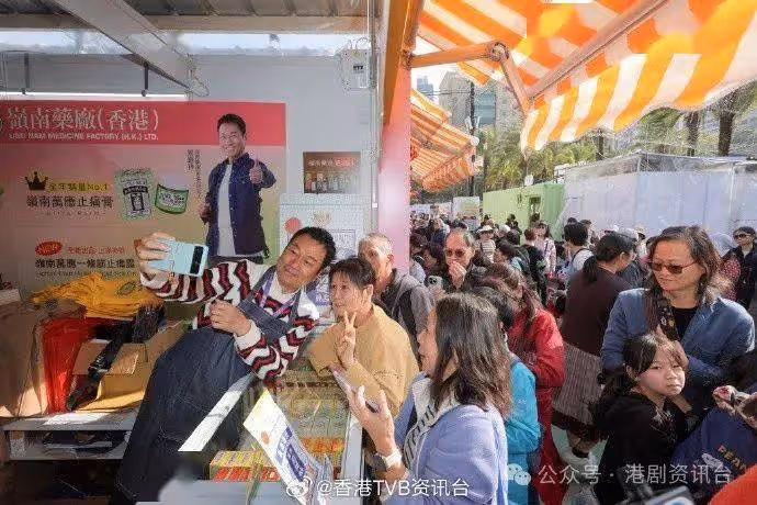 黎耀祥落區任限定店長變拉票活動!獲力撐四度爭視帝已覺破自己紀錄