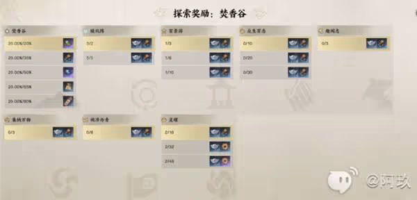 《誅仙世界》前中期地圖探索獎勵一覽