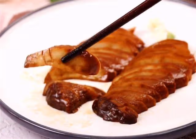 五星級素餐廳的香鹵杏鮑菇,鮮香味美,低卡健康,比肉還香