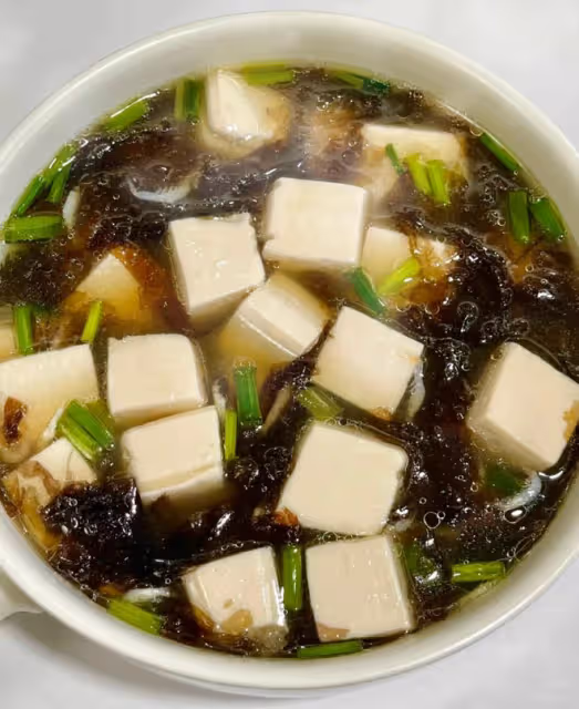 紫菜豆腐湯