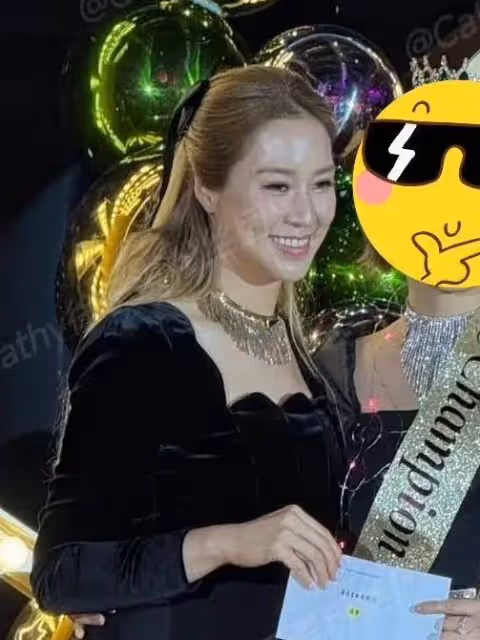 徐子淇陪老公出席恆基晚會,盡顯女主人范,和員工互動親和力滿分