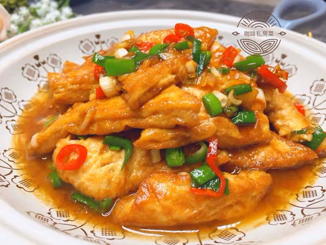 燜煎豆腐