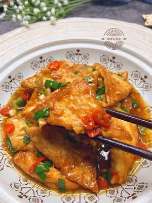 燜煎豆腐