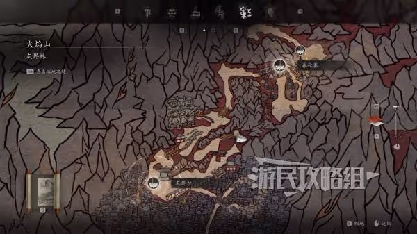 《黑神話:悟空》第五回落伽香藤地圖位置