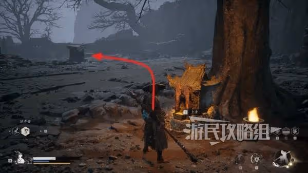 《黑神話:悟空》第五回落伽香藤地圖位置