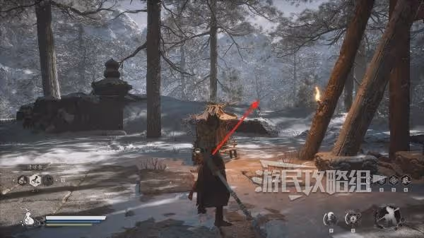 《黑神話:悟空》第三回落伽香藤地圖位置