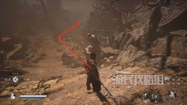 《黑神話:悟空》第二回落伽香藤地圖位置