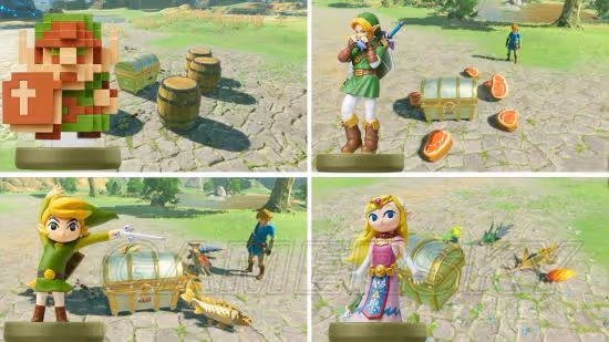 《荒野之息》Amiibo使用方法