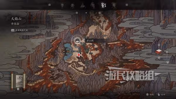《黑神話：悟空》第五回蒲團位置地圖
