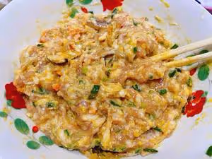 秋意滿滿蟹肉大餛飩