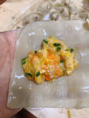 秋意滿滿蟹肉大餛飩