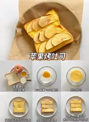 吐司的18種做法（早餐，小甜品）