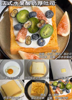 吐司的18種做法（早餐，小甜品）