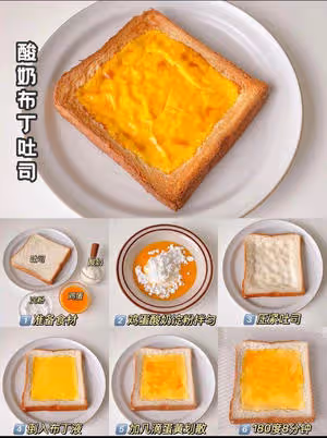 吐司的18種做法（早餐，小甜品）