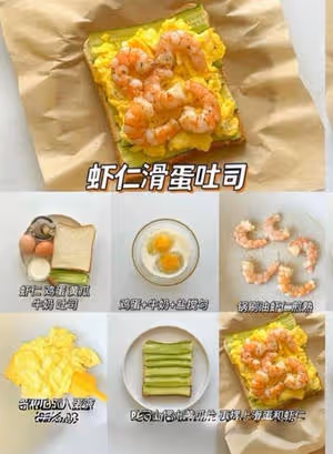 吐司的18種做法（早餐，小甜品）