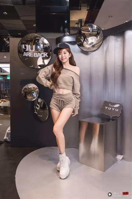 林穎樂懶理占位風波！罕辣曬逆天美腿腹肌「樂天新有菜」驚呼：長大了
