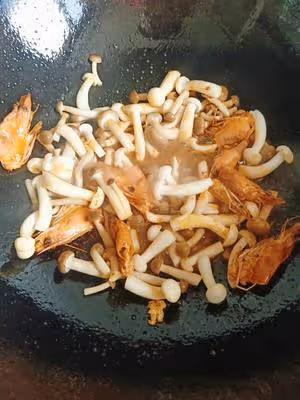 豆腐鮮蝦菇菌湯