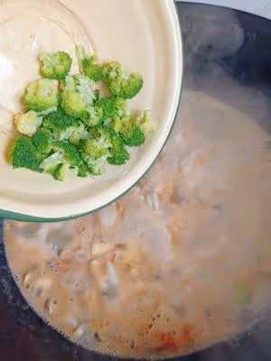 豆腐鮮蝦菇菌湯