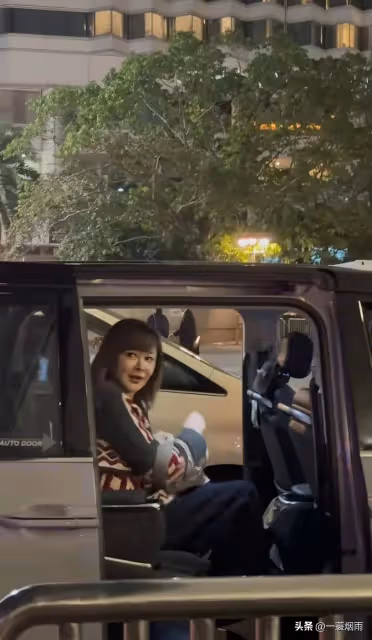 關之琳觀看劉德華演唱會,坐在劉向慧邊上,進出工作人員專門通道