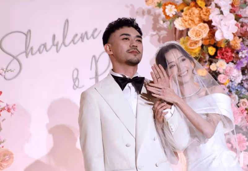 前TVB長腿小花與男友今日舉行婚禮!圈中好友擔任姐妹!曾是國家一級運動員!