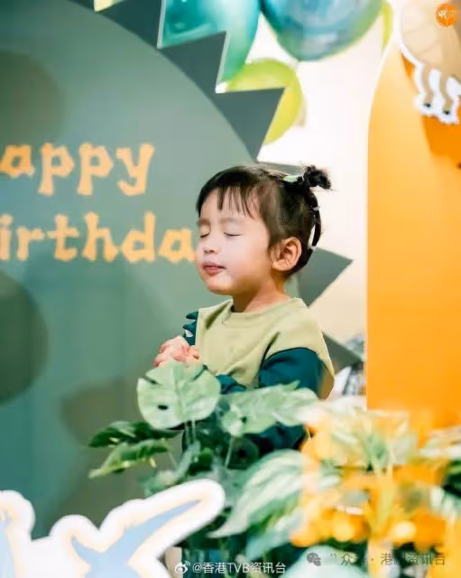 洪永城大女3歲生日P行善 Sirface誠心許願超可愛