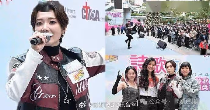 王君馨懷孕出席「詩歌頒獎禮」 !大肚黃翠如陪蕭正楠冬至「掃街」歎美食