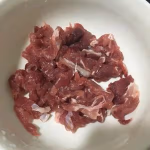 炒滑嫩腌肉法