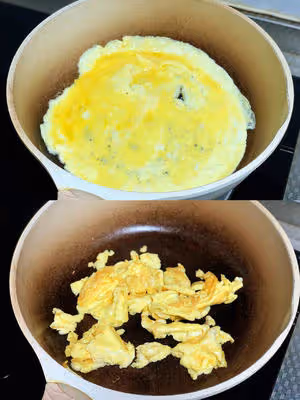 適合小朋友口味的簡易版木須肉，新手烹飪必學家常菜，一盤5種食材，鮮香下飯