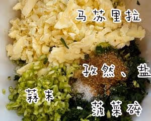 手抓餅菠菜聖誕樹🎄酥到掉渣免揉簡單快手