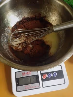 巧克力戚風蛋糕（不消泡版）第16步驟補充了換算方法