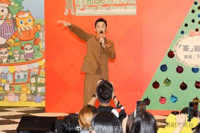 林峯現身美食節笑言像預演明年演唱會 不理大會婉拒照落台與觀眾握手