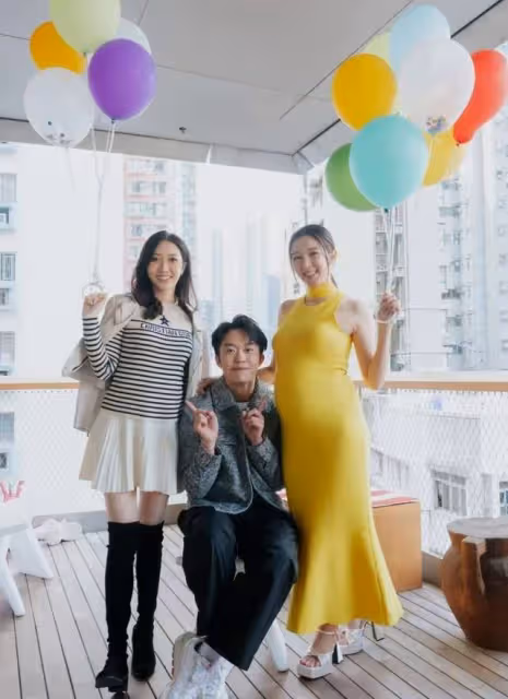 好享受!麥明詩孕期頻頻現身派對心情佳,上圍暴漲靠運動保持身材