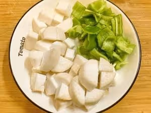 杏鮑菇牛肉粒