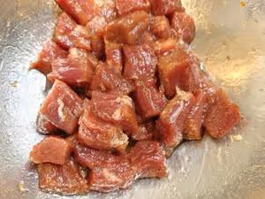 杏鮑菇牛肉粒