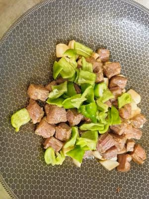 杏鮑菇牛肉粒