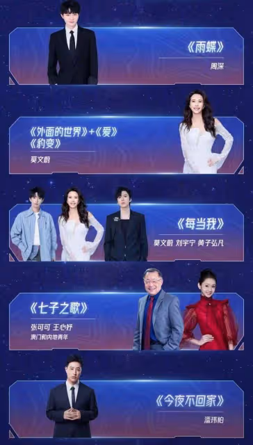 中國各大衛視跨年晚會節目表公開！數百藝人陪你倒數迎接2025