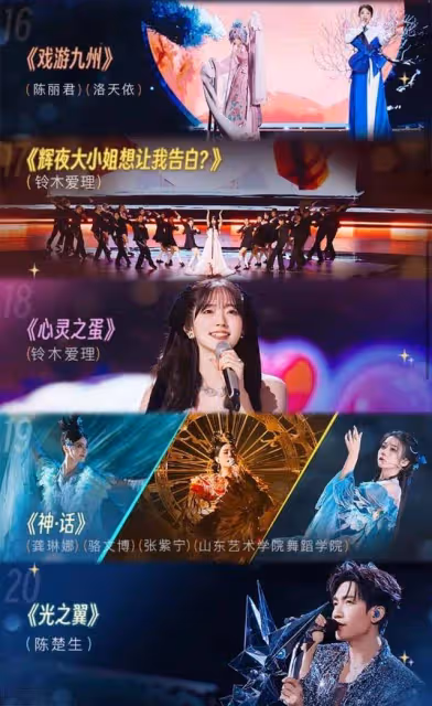 中國各大衛視跨年晚會節目表公開！數百藝人陪你倒數迎接2025