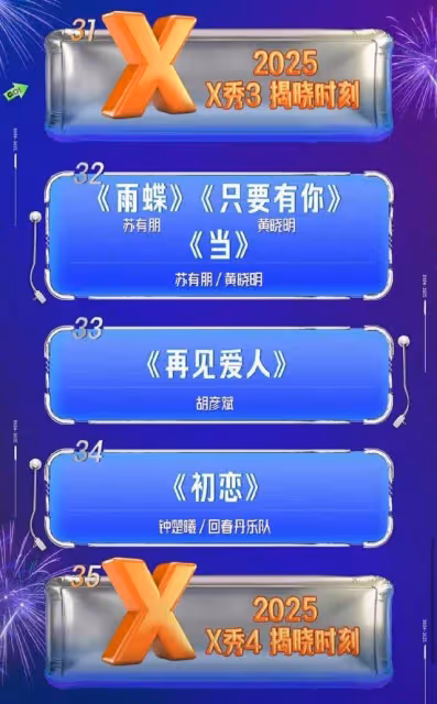 中國各大衛視跨年晚會節目表公開！數百藝人陪你倒數迎接2025
