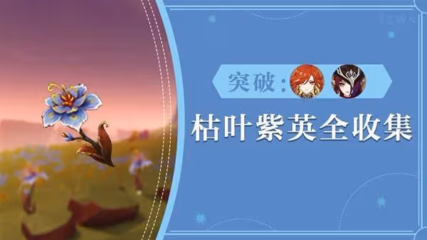 《原神》瑪薇卡培養材料枯葉紫英採集路線