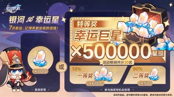 《崩壞:星穹鐵道》銀河幸運星選擇建議