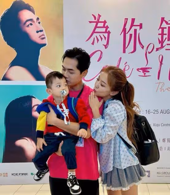 鄭俊弘兒子赴美治療效果明顯,二次治療需排隊,兒子學會自己吃飯