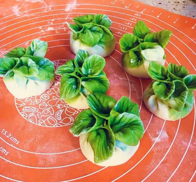 翡翠白菜餃子大全(附手法視頻)