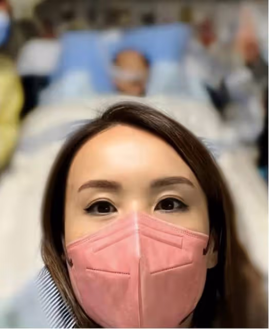 祝平安!前港姐父親住ICU靠氧氣機維持生命!曾做過多次移植手術