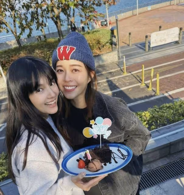 感情深厚！TVB實力女星為圈中姐妹慶生，挺9個月孕肚胖了30磅
