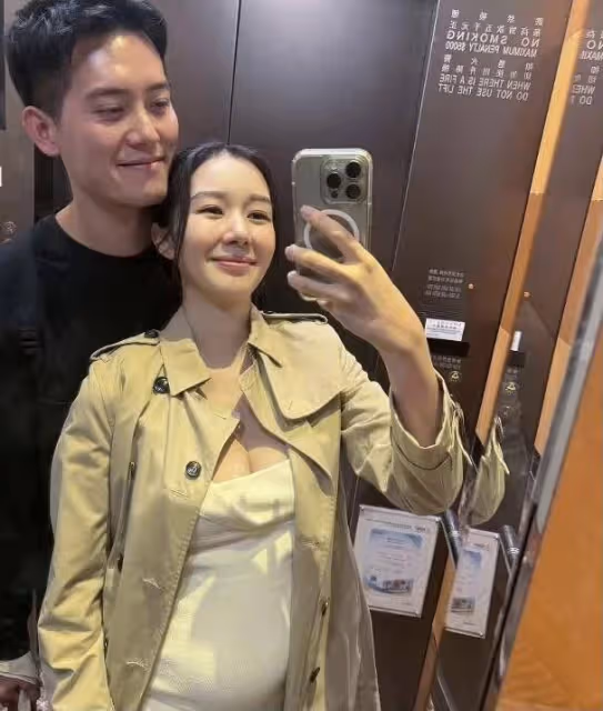 被指得知妻子懷孕反應平淡!TVB前港姐冠軍高情商護夫,網民盛讚