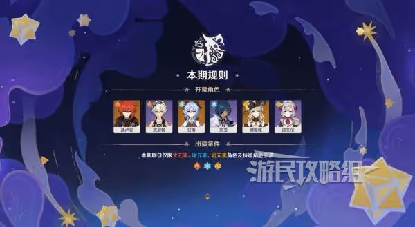 《原神》1月幻想真境劇詩配隊及打法