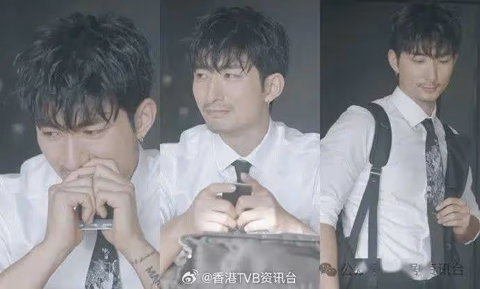 TVB當紅男星貼婚紗片段惹結婚揣測!張馳豪一臉愁容失落爆哭