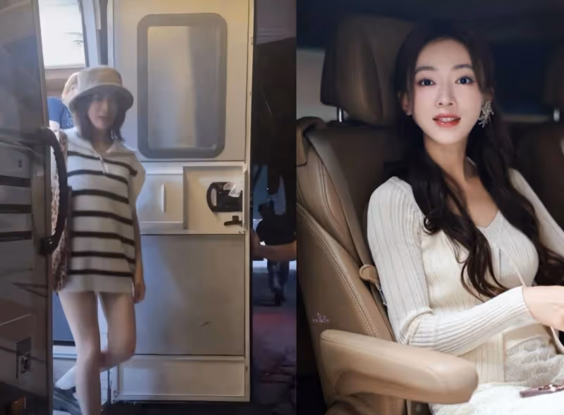 吳謹言快生了!剪成短髮好坐月子,老公照顧周到幫拉拉鏈整理衣服